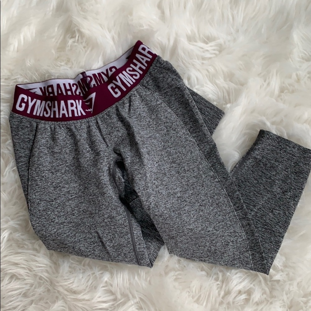 Gymshark cropped Flex leggings grey gray  XS